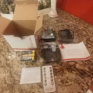 Winter Lane Led Lights BLUE Pack of 3 with remote